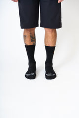 "Eagle Head Embro" Socks Black