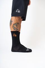 "Eagle Head Embro" Socks Black