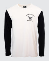 "Spread Eagle" L/S Tech Tee Contrast