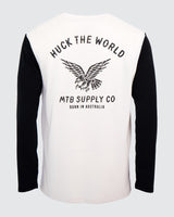 "Spread Eagle" L/S Tech Tee Contrast