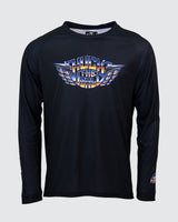 "Chromed" Long Sleeve Jersey Black