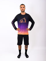 "Neon Sunset" Long Sleeve Jersey