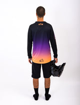 "Neon Sunset" Long Sleeve Jersey