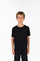 “Basic” YOUTH S/S Tech Tee Black