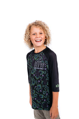 "Black Panther" YOUTH 3/4 Sleeve Jersey