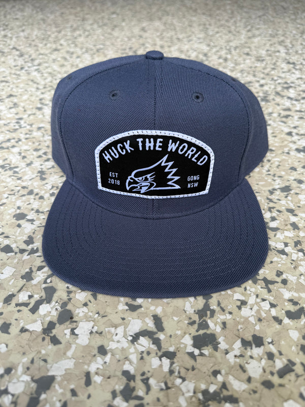 "Gong MTB" Snapback Blue