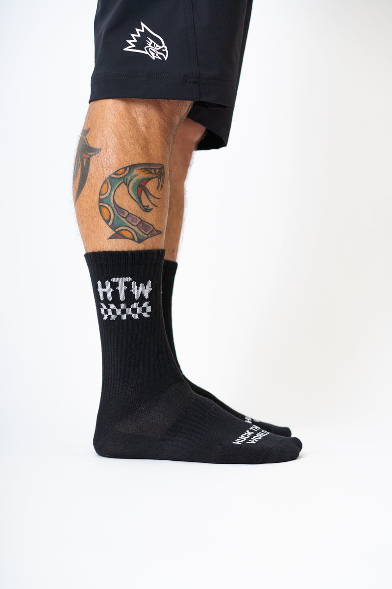 COMBO HTW Checkers 2 x Pack Socks