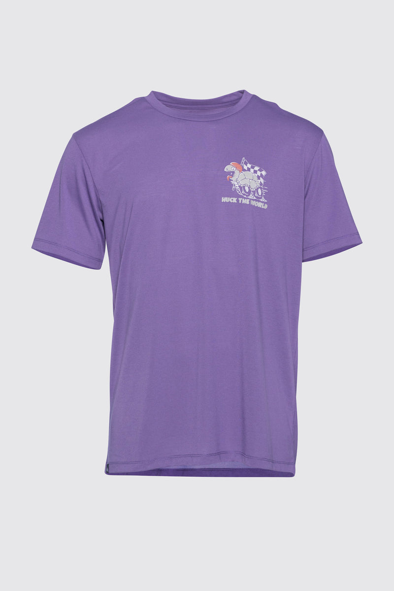 "Tortoise” S/S Tech Tee Purple Haze