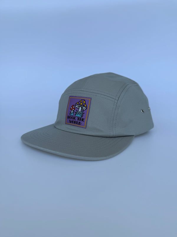 "Mushies" 5-Panel Cool Grey