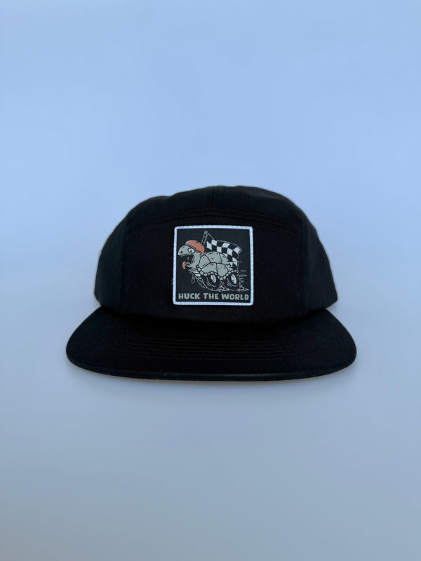 "Tortoise" 5-Panel Black