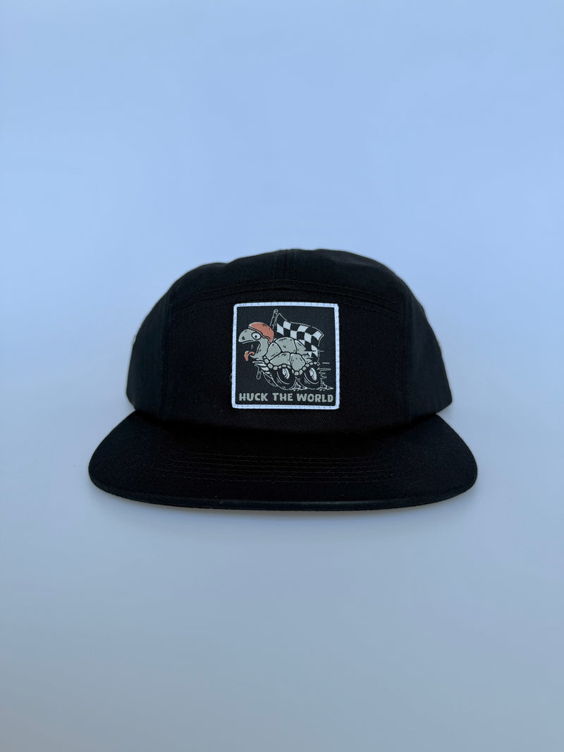 "Tortoise" 5-Panel Black