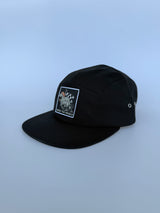 "Tortoise" 5-Panel Black