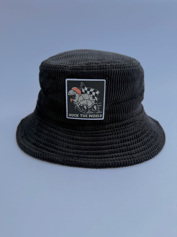 "Tortoise" Cord Bucket Black