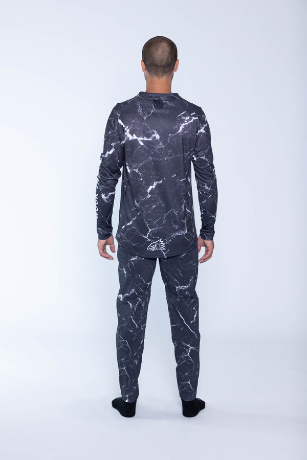 "Shred" MTB Pant Marble Black