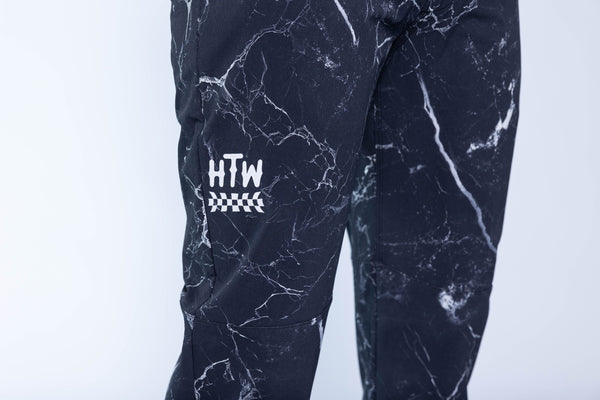 "Marble Black" LS Jersey + Pants Youth Bundle