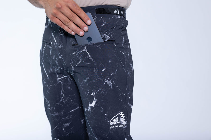 "Shred" MTB Pant Marble Black YOUTH