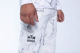 "Shred" MTB Pant Marbled White