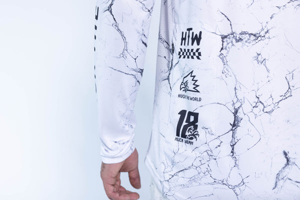 "Marbled White" LS Jersey + Pants Youth Bundle