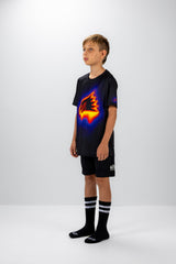 "Melt" YOUTH Short Sleeve Jersey Black