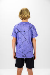 "Violet Marble" YOUTH Short Sleeve Jersey