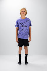 "Violet Marble" YOUTH Short Sleeve Jersey