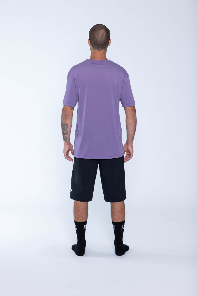 "Outdoor Enthusiasts” S/S Tech Tee Purple Haze