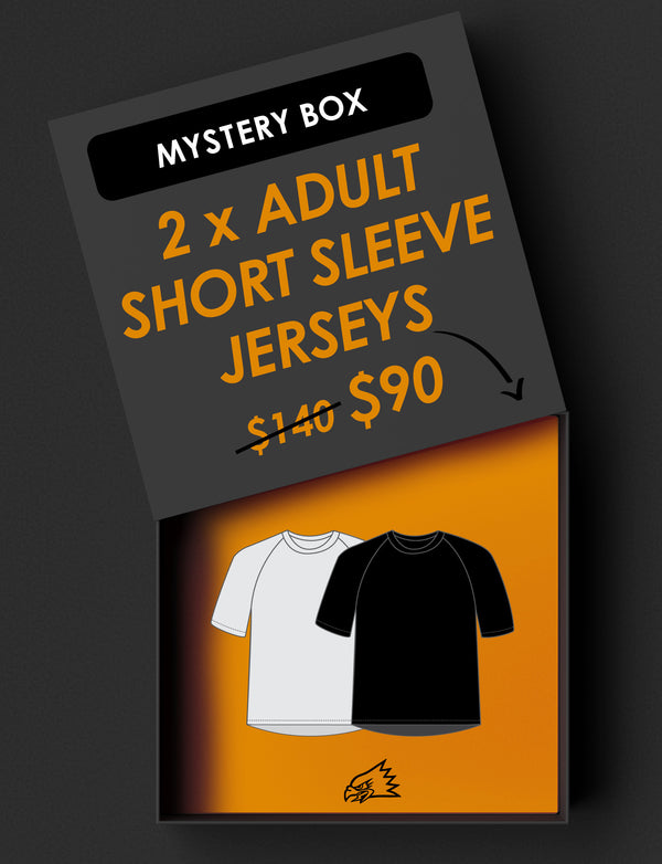 "2 x JERSEY MYSTERY BOX" Adult Short Sleeve Jerseys