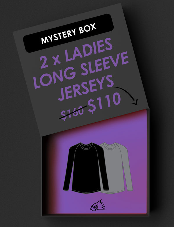 "2 x JERSEY MYSTERY BOX" Ladies Long Sleeve Jerseys
