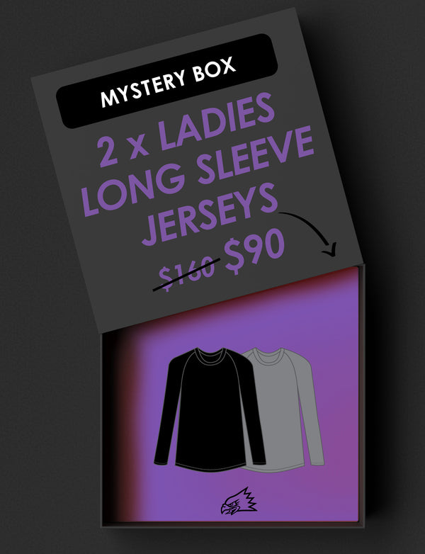 "2 x JERSEY MYSTERY BOX" Ladies Long Sleeve Jerseys
