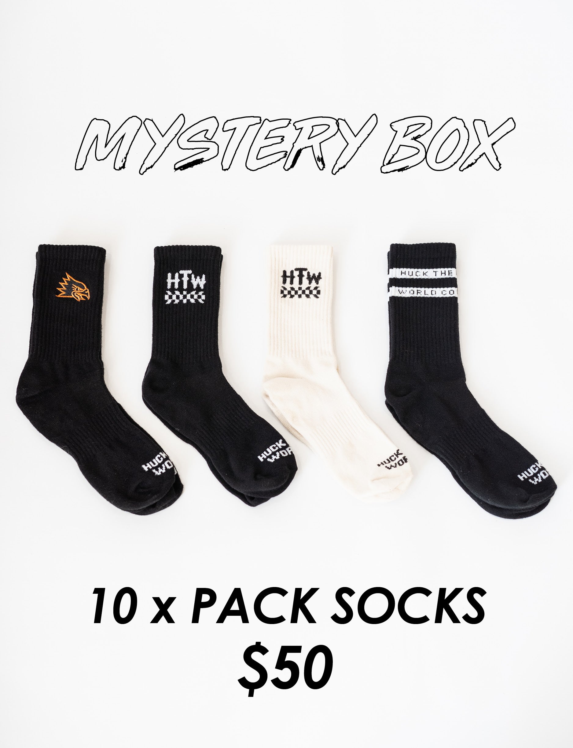 COMBO 10 Mystery Pack Sock Deal