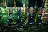 "Huck - Yeah - Hell - Gnar" Socks Black 4x pieces (2x pairs)