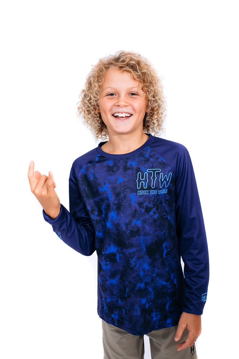 "Ocean Vibes" YOUTH Long Sleeve Jersey