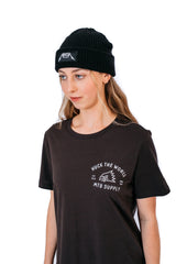 "Gong MTB" Cotton LADIES Tee Charcoal