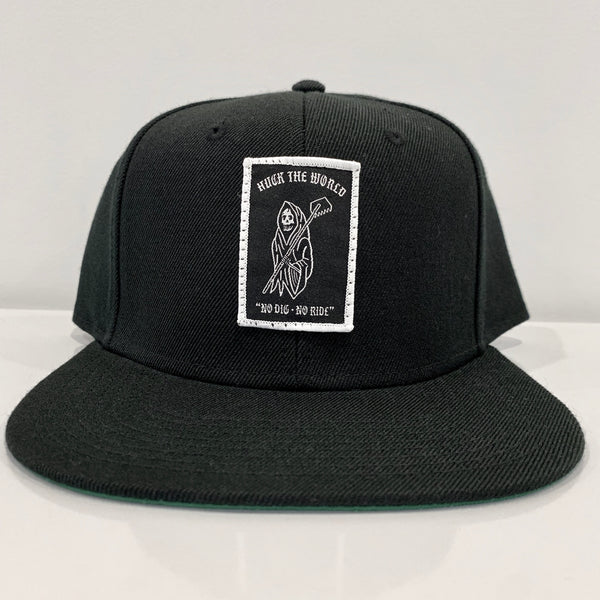 "Reaper" Snapback Black