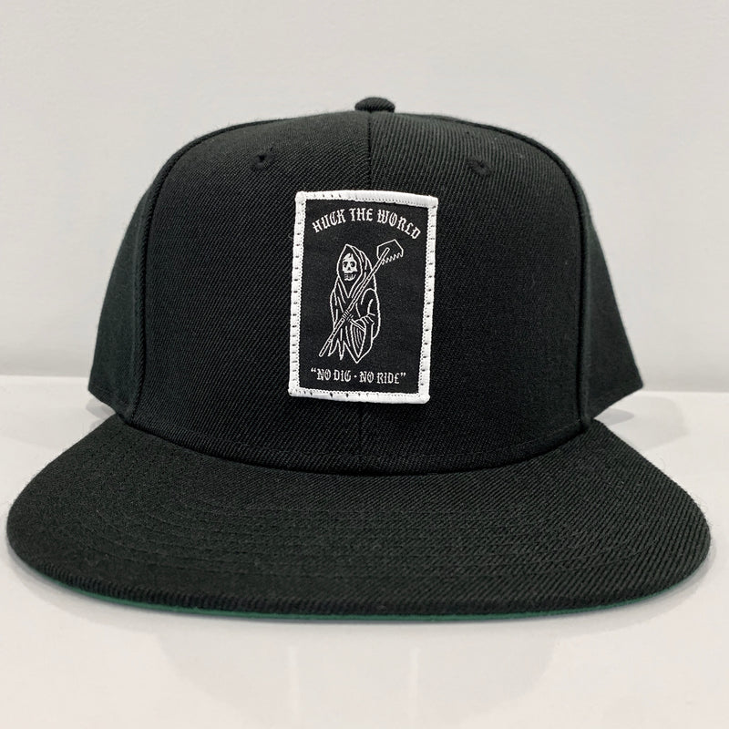 "Reaper" Snapback Black